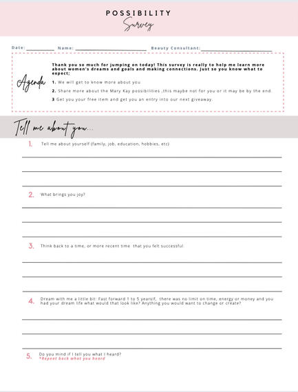 Survey Survey